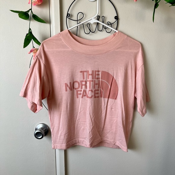 The North Face Tops - The North Face | Light Pink Cropped T-shirt